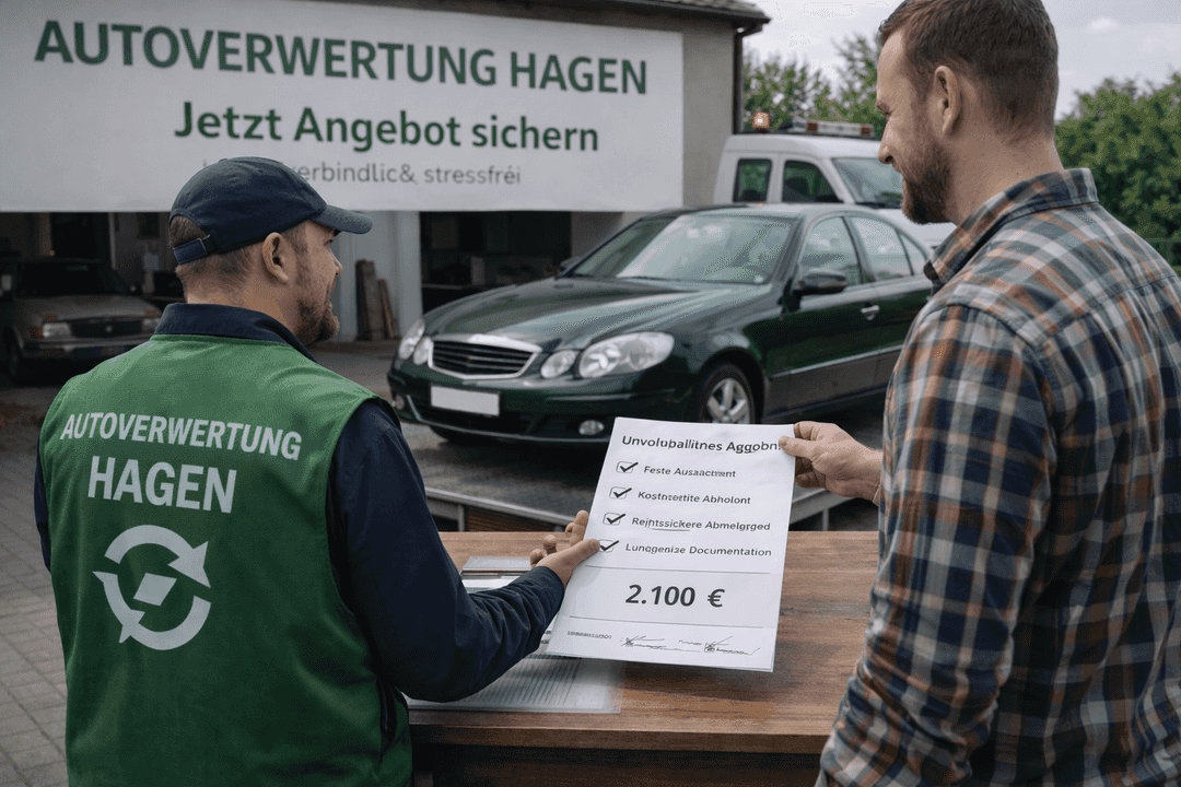 Jetzt Angebot sichern – Ihr direkter Einstieg in die Autoverwertung in Gevelsberg